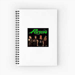 80s Rock Stars Poison Band Notebook