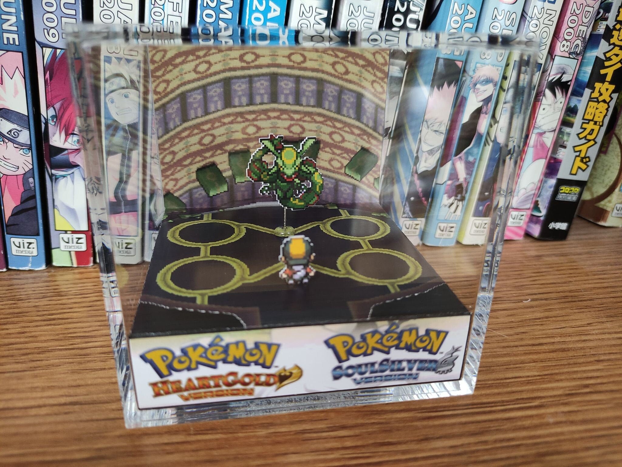 Where Is The Embedded Tower In Heartgold CUSTOMIZABLE Rayquaza Embedded Tower- Rayquaza HeartGold 3D Diorama