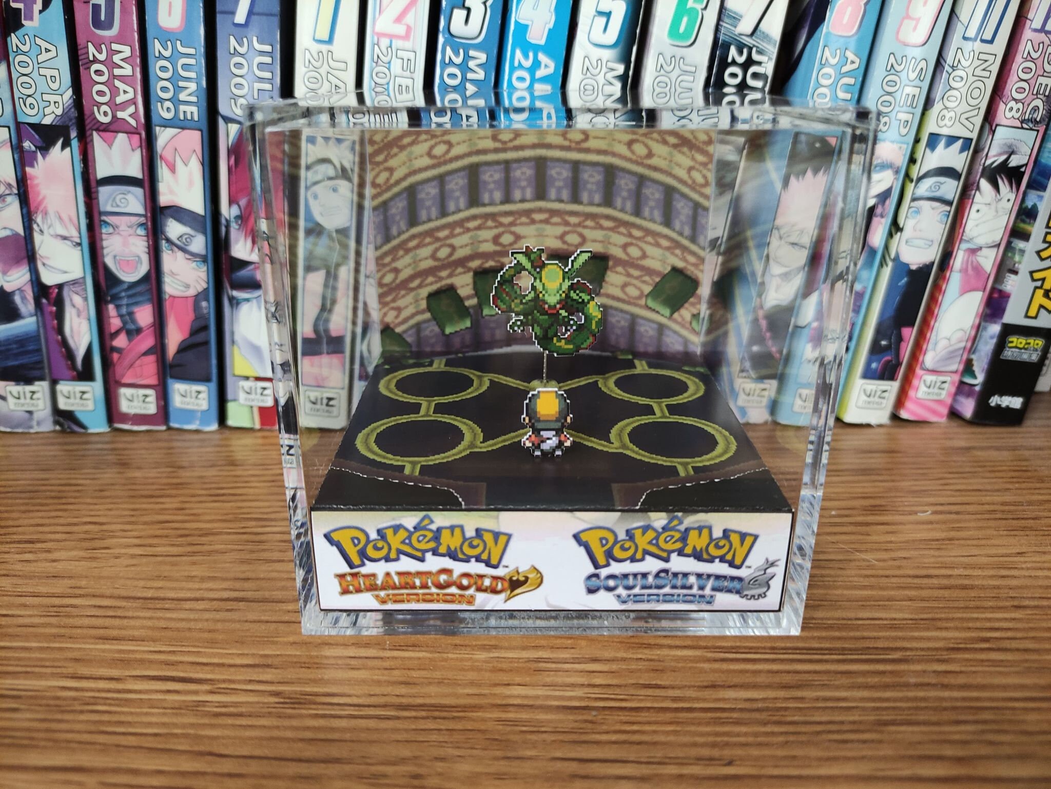 Where Is The Embedded Tower In Heartgold CUSTOMIZABLE Rayquaza Embedded Tower- Rayquaza HeartGold 3D Diorama
