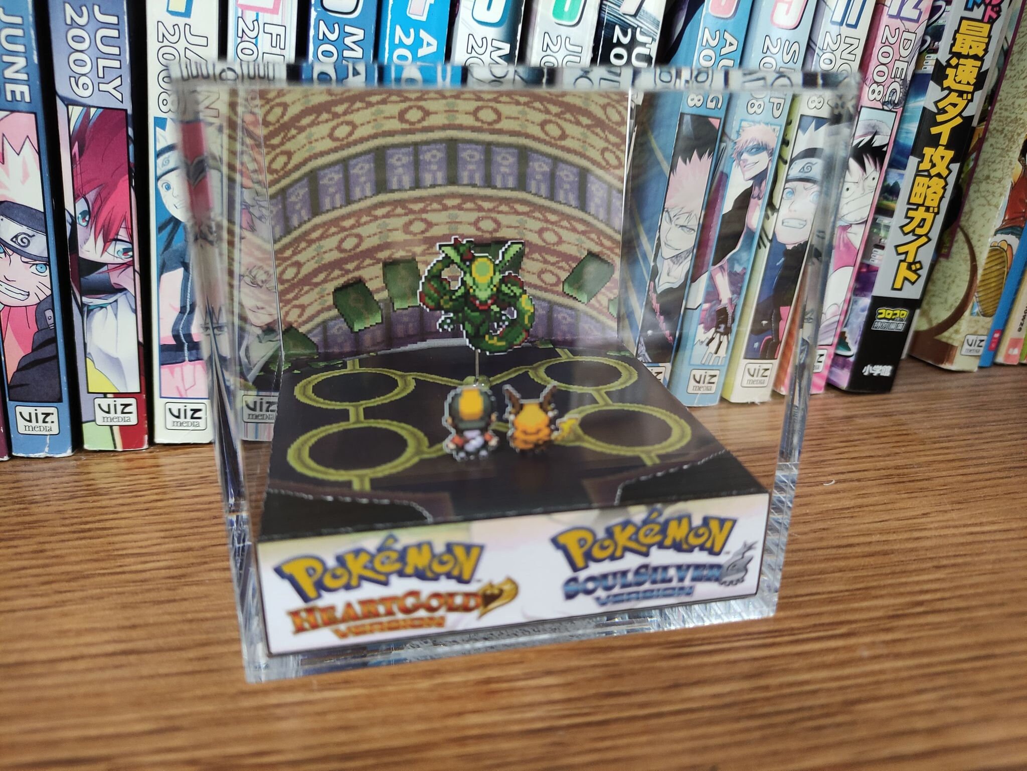 Where Is The Embedded Tower In Heartgold CUSTOMIZABLE Rayquaza Embedded Tower- Rayquaza HeartGold 3D Diorama