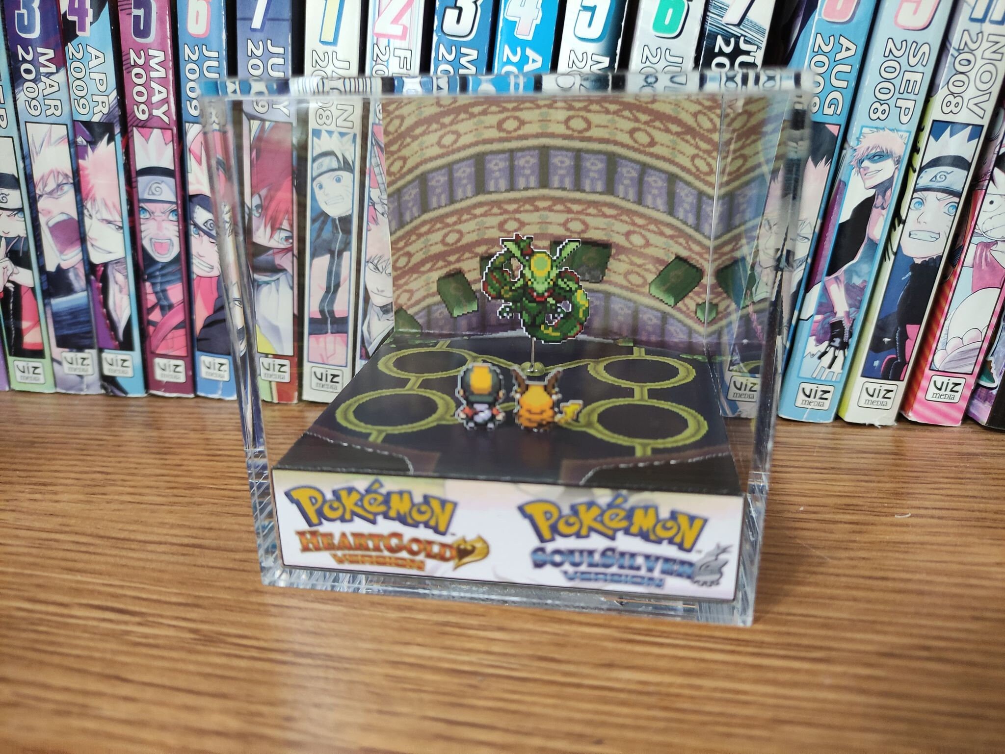 Where Is The Embedded Tower In Heartgold CUSTOMIZABLE Rayquaza Embedded Tower- Rayquaza HeartGold 3D Diorama