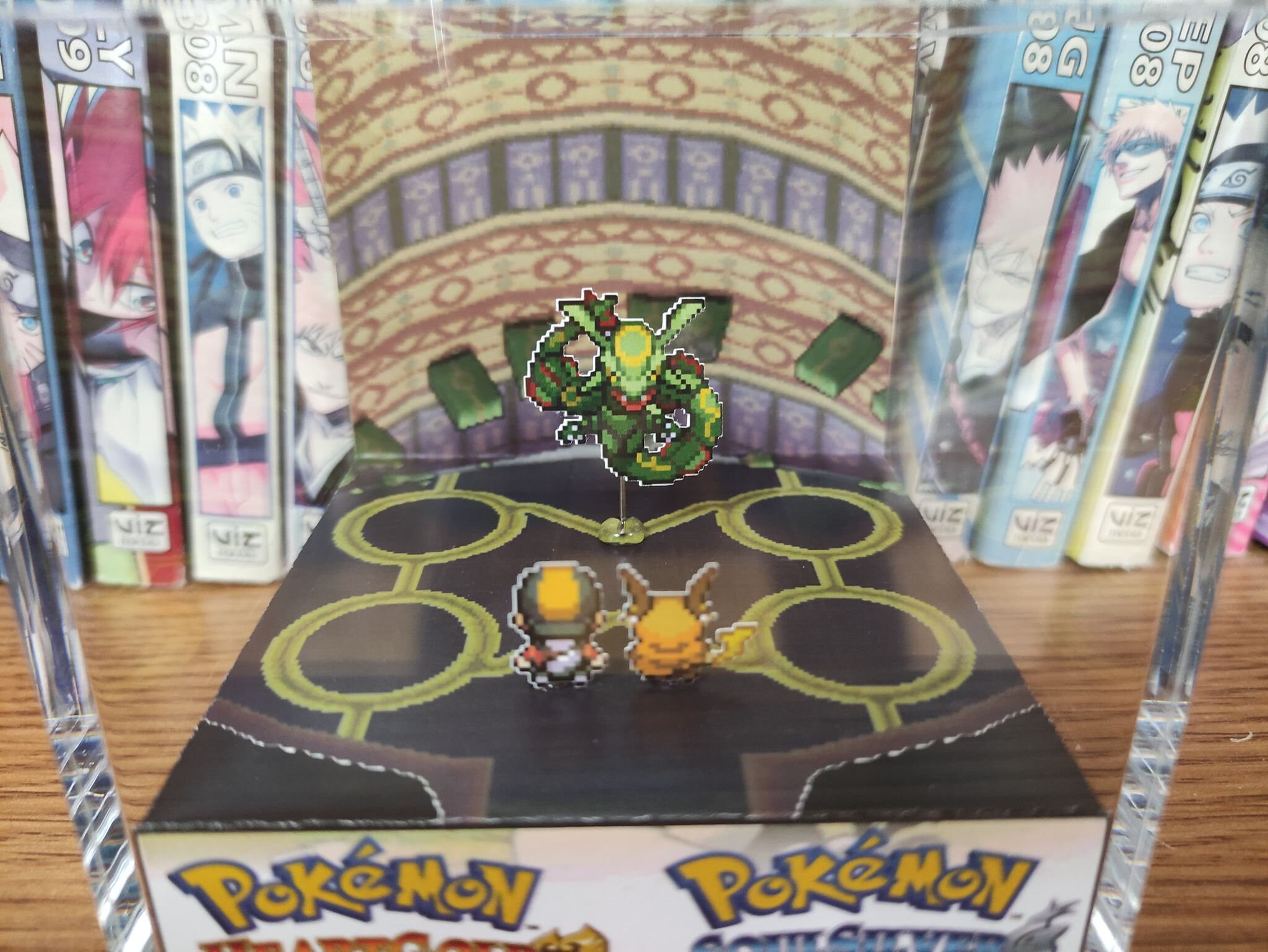 Where Is The Embedded Tower In Heartgold CUSTOMIZABLE Rayquaza Embedded Tower- Rayquaza HeartGold 3D Diorama