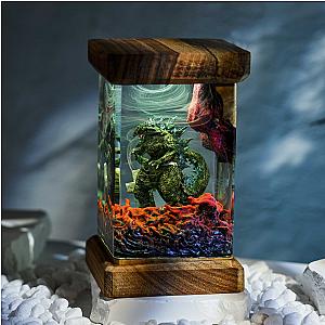 Godzilla Diorama Resin Lamp - Breakwooden BR2812