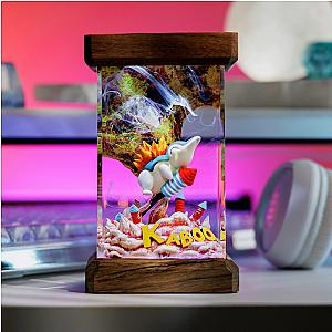 Hinoarashi Pokemon Resin Diorama Lamp - Breakwooden BR2812