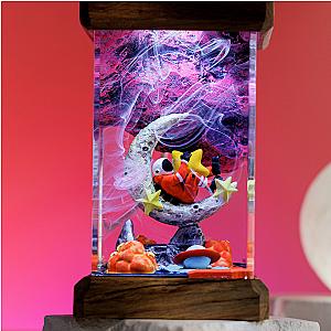 Astronaut on the Moon Resin Diorama Lamp - Breakwooden BR2812