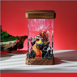 Mythology Dragon Resin Diorama Lamp - Breakwooden BR2812