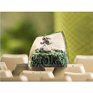 RAYQUAZA POKÉMON - ARTISAN KEYCAPS - Breakwooden BR2812