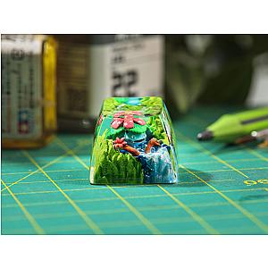 VENUSAUR POKEMON - ARTISAN KEYCAPS - Breakwooden BR2812