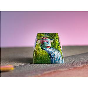 BULBASAUR POKEMON - ARTISAN KEYCAPS - Breakwooden BR2812