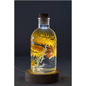 FLOWER BOTTLE - EPOXY LAMP - Breakwooden BR2812