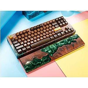 GREEN OPAL LAVA - CASE KEYBOARD - Breakwooden BR2812