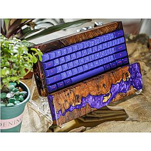 PURPLE OPAL LAVA - CASE KEYBOARD - Breakwooden BR2812