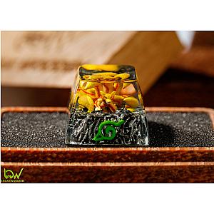 YELLOW KYUUBI NARUTO - ARTISAN KEYCAP - Breakwooden BR2812