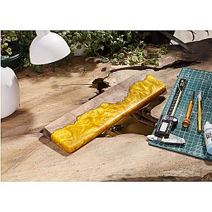 YELLOW LAVA - WRIST REST - Breakwooden BR2812