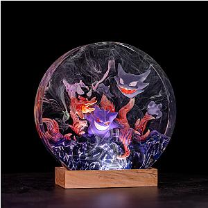 Epoxy Lamp - Gengar Pokemon Night Light - Breakwooden BR2812