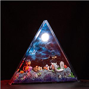 Epoxy Lamp - Halloween Pokemon Custom Night Light Triangle - Breakwooden BR2812