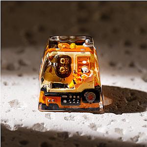 Astronaut on Space Ship Artisan Keycap - Breakwooden BR2812