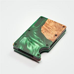 Custom Green Business Card Holder - Breakwooden BR2812