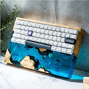 Octopus & Divers Mechanical Keyboard Case - Breakwooden BR2812