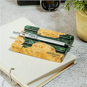 Custom Green Pen Tray - Breakwooden BR2812