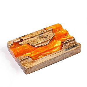 Custom Orange Pen Tray - Breakwooden BR2812