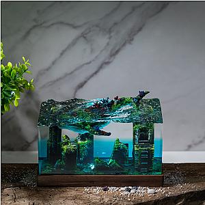 Mystery Ocean Diorama Resin Lamp - Breakwooden BR2812