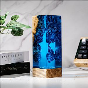 Deep Blue Ocean Resin Lamp - Breakwooden BR2812