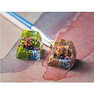 BIDOOF POKEMON - ARTISAN KEYCAP - Breakwooden BR2812