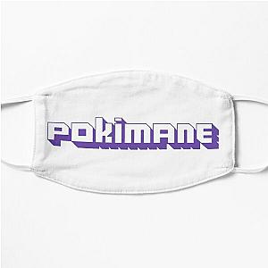 Pokimane Face Masks - Leafy Pokimane Stream (Offline tv) Flat Mask RB2205