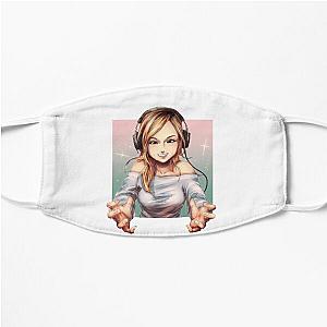 Pokimane Face Masks - Pokimane Gaming  Flat Mask RB2205