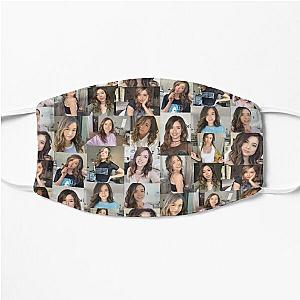 Pokimane Face Masks - Pokimane Collage Artwork Flat Mask RB2205