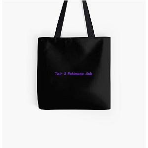 Pokimane Bags - Funny Teir 3 Pokimane Sub meme design All Over Print Tote Bag RB2205