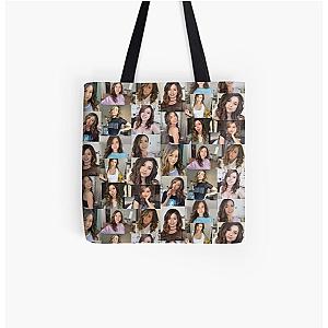 Pokimane Bags - Pokimane Collage Artwork All Over Print Tote Bag RB2205