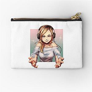 Pokimane Zipper Pouches - Pokimane Gaming  Zipper Pouch RB2205