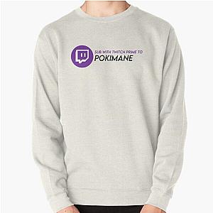 Pokimane Sweatshirts -  Twitch Prime Pokimane Pullover Sweatshirt