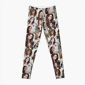 Pokimane Leggings - Pokimane Collage Artwork Leggings RB2205