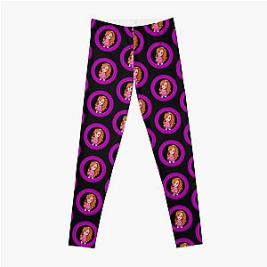 Pokimane Leggings - Pokimane Chibi Fanart Leggings RB2205