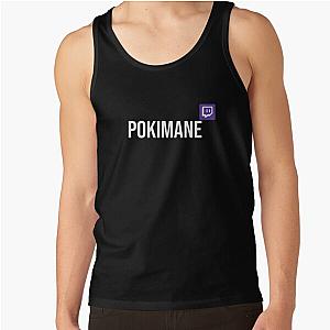 Pokimane Tank Tops - Pokimane Twitch Tank Top RB2205