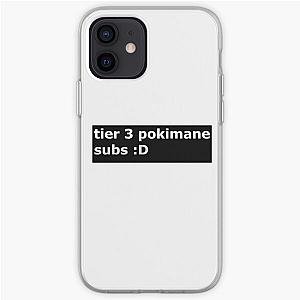 Pokimane Cases - Pokimane tier 3 subs iPhone Soft Case RB2205