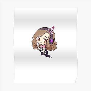 Pokimane Posters - Pokimane Gaming Poster RB2205