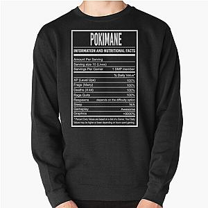 Pokimane Sweatshirts - POKIMANE Chart Pullover Sweatshirt