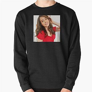 Pokimane Sweatshirts - Pokimane Home Selfie Pullover Sweatshirt