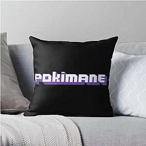 Pokimane Pillows - Pokimane Stream Throw Pillow RB2205