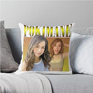 Pokimane Pillows - Pokimane Throw Pillow RB2205