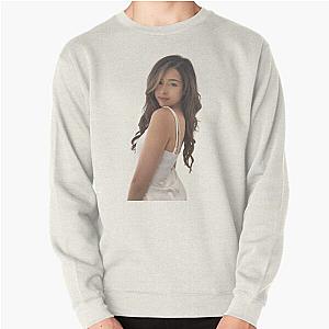 Pokimane Sweatshirts - White Pokimane Pullover Sweatshirt