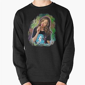 Pokimane Sweatshirts- Pokimane Artwork Pullover Sweatshirt