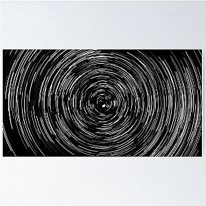 Startrails, Polaris at center Poster RB0301