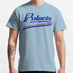 Polaris Vintage Snowmobiles Sticker Classic TShirt RB0301