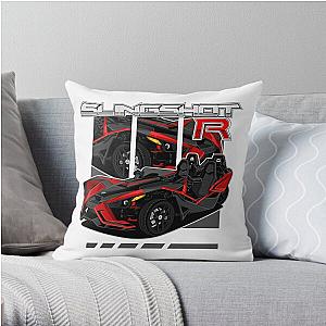 Polaris Slingshot R Red Throw Pillow RB0301