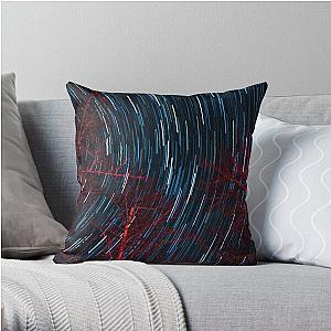 Polaris Star Trails Throw Pillow RB0301